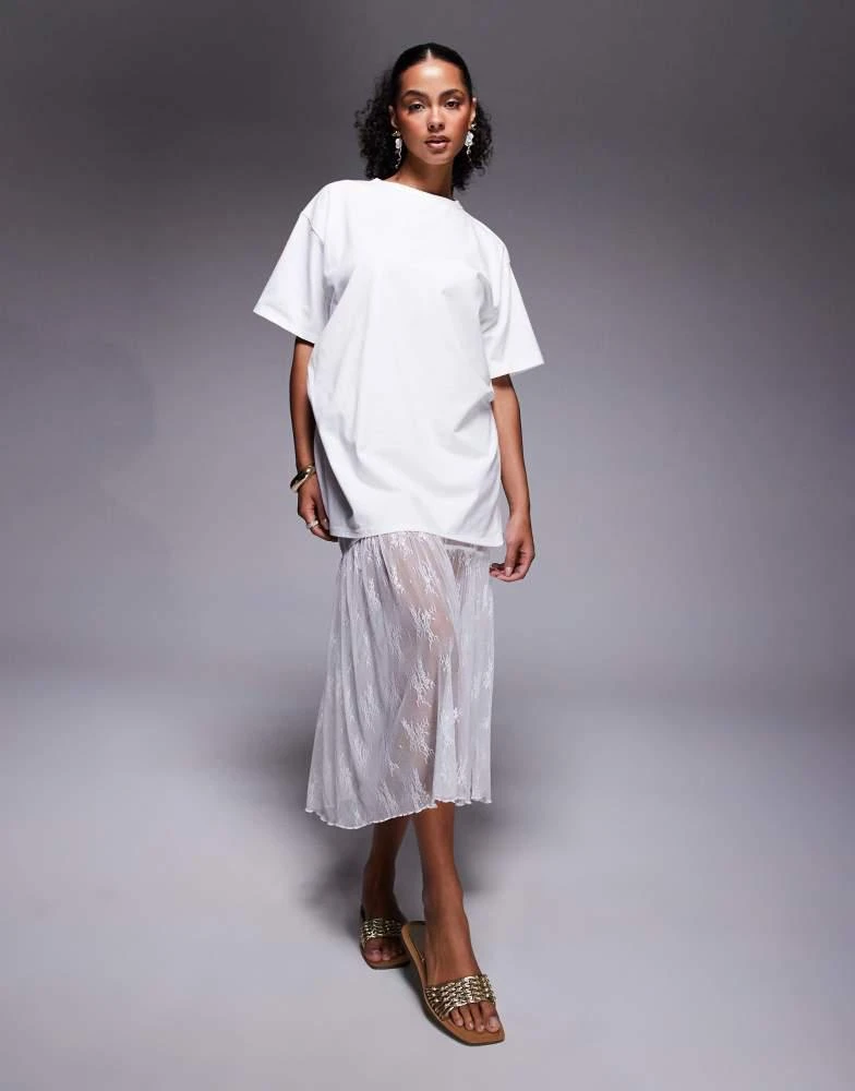 white christmas dresses Soft Thick Cotton Oversize T-shirt Dress – Basic Moves main image 1
