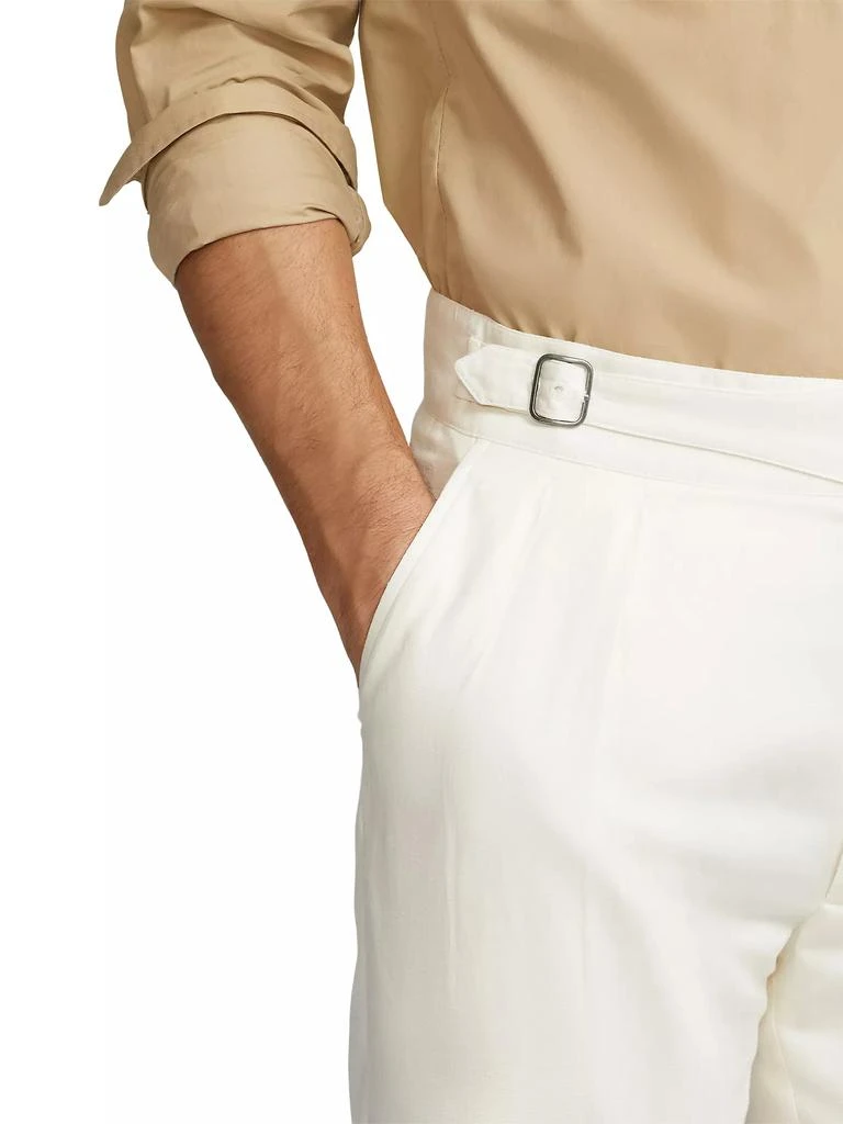 Ralph Lauren Gregory Silk & Linen-Blend Trousers 6