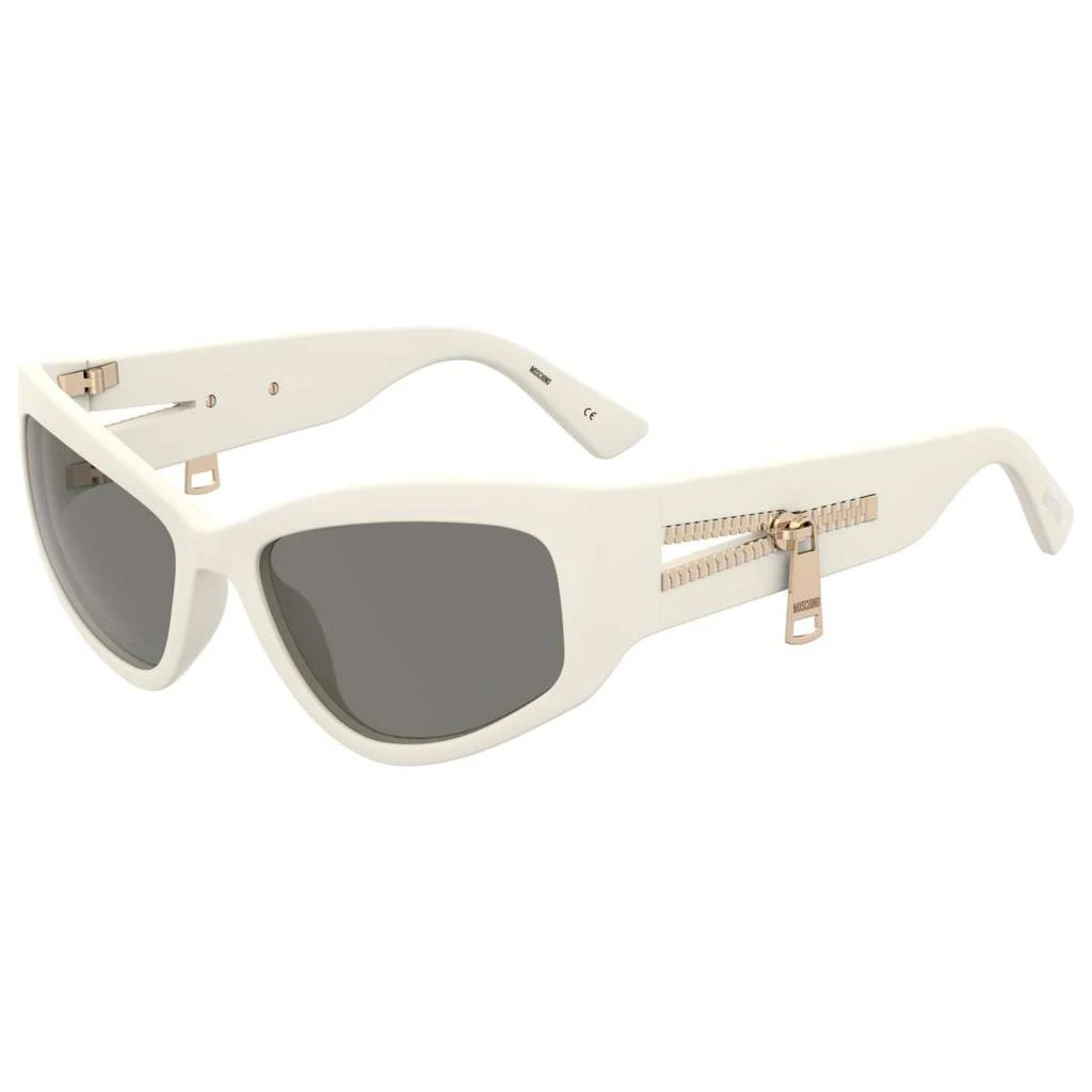 Moschino Moschino Women's Black Rectangular Sunglasses 1