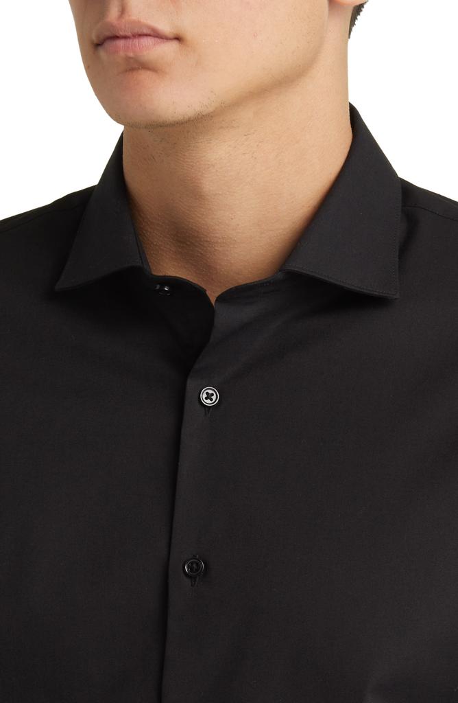 Nordstrom Extra Trim Fit Stripe Tech-Smart CoolMax® Non-Iron Dress Shirt