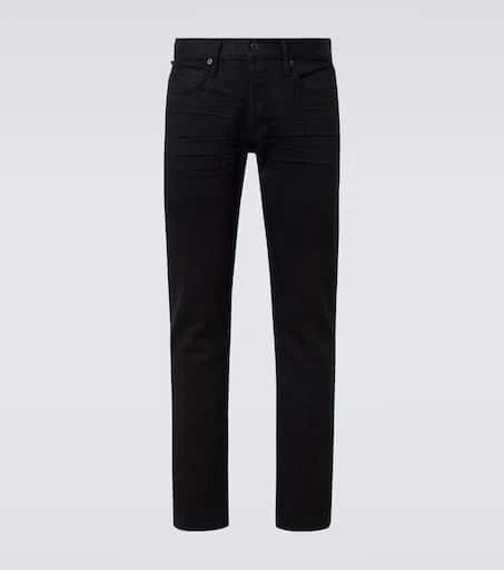 Tom Ford Logo straight jeans 1