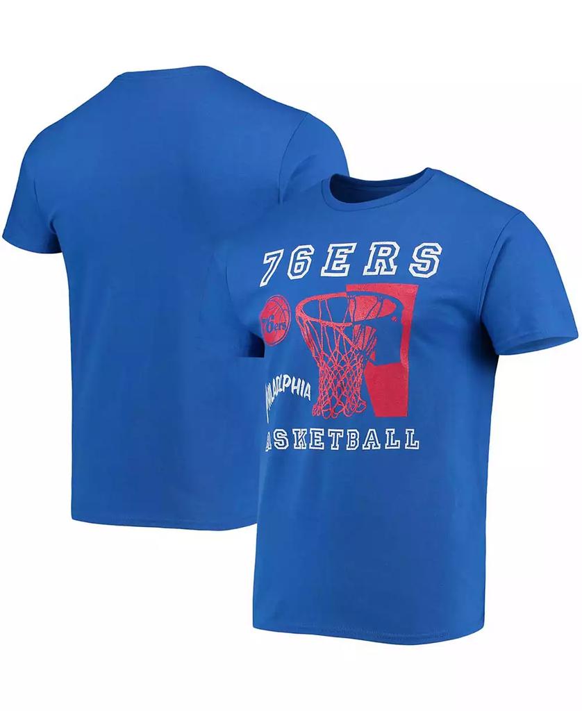 Junk Food Men's Royal Philadelphia 76ers Slam Dunk T-shirt