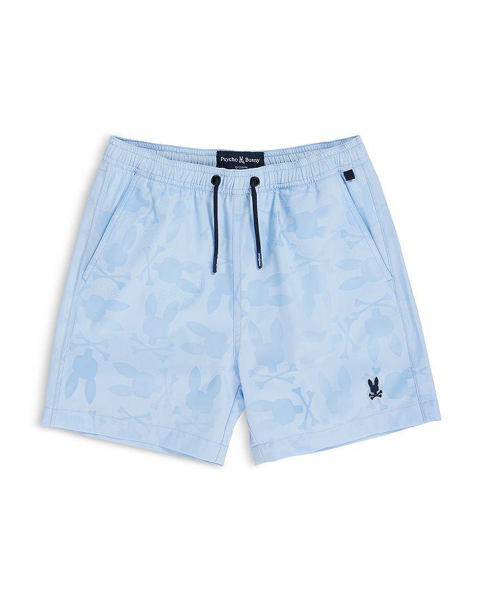 Psycho Bunny Boys' Malta Hydrochromic Swim Trunks - Little Kid, Big Kid