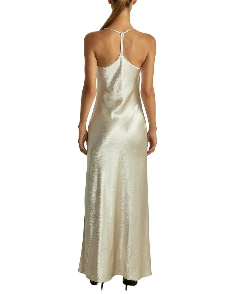 REISS Paisley Metallic Cowl Slip Dress 2