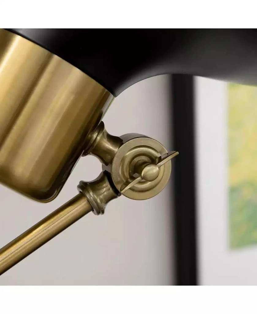 HOMCOM Adjustable Floor Lamps for Living Room, Sding Lamp 9