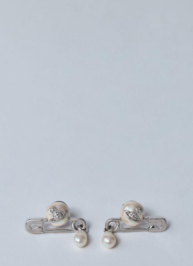 Vivienne Westwood Vivienne Westwood Claude Small Stud Embellished Earrings