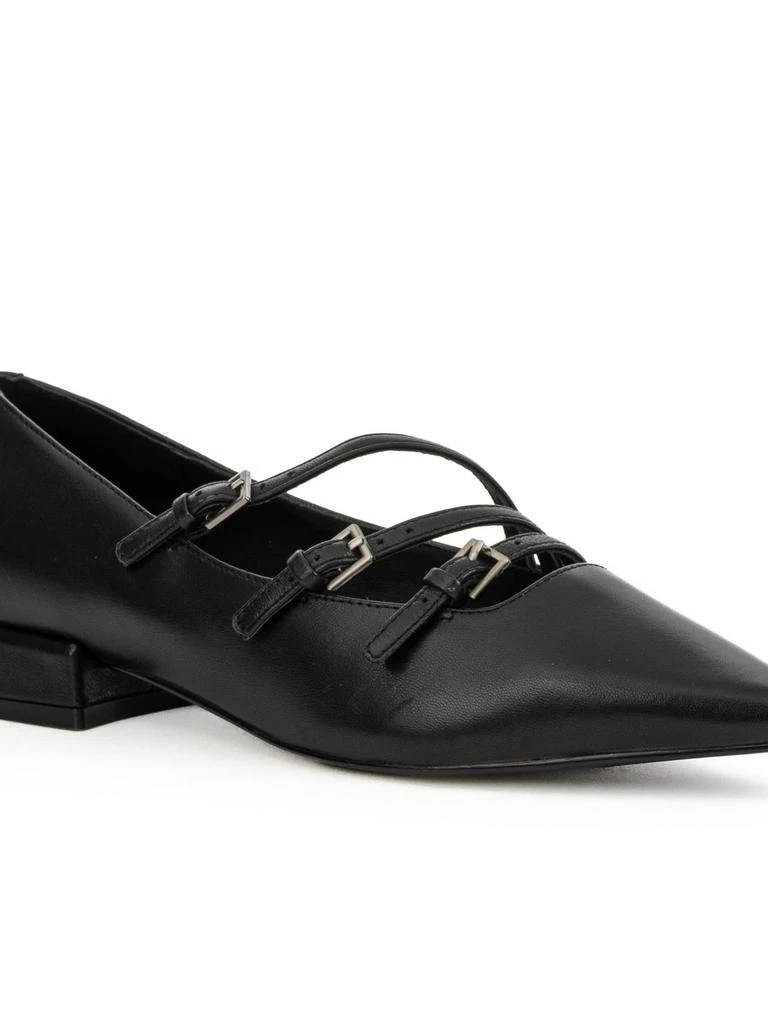 BRUNO PREMI Black Leather Ballerina 4