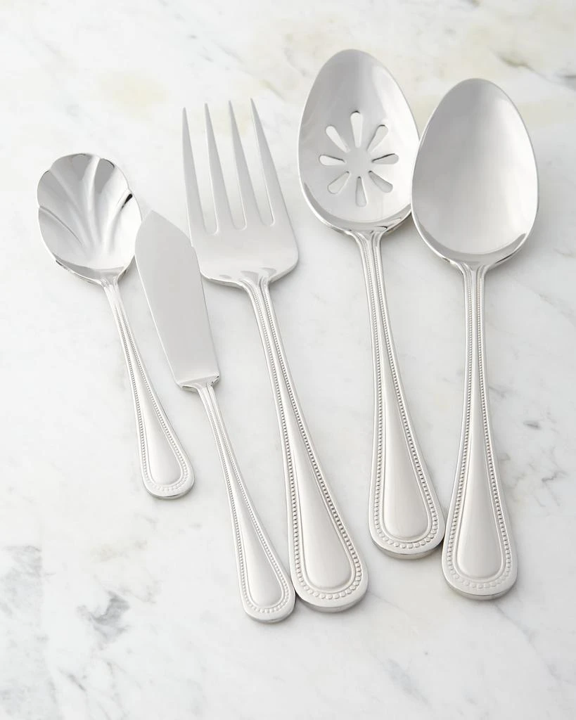 Wallace Silversmiths Euro Beads 65-Piece Flatware Service 2