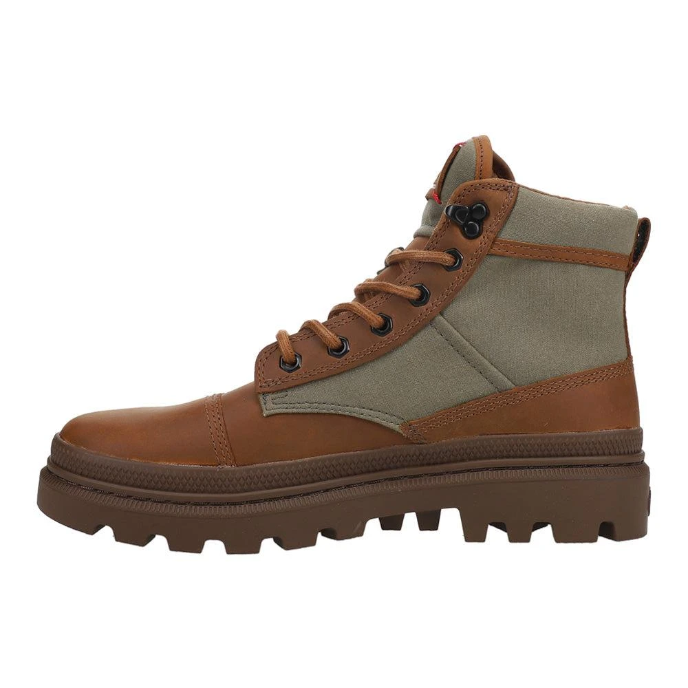 Palladium Pallatrooper Rough Round Toe Lace Up Boots 3