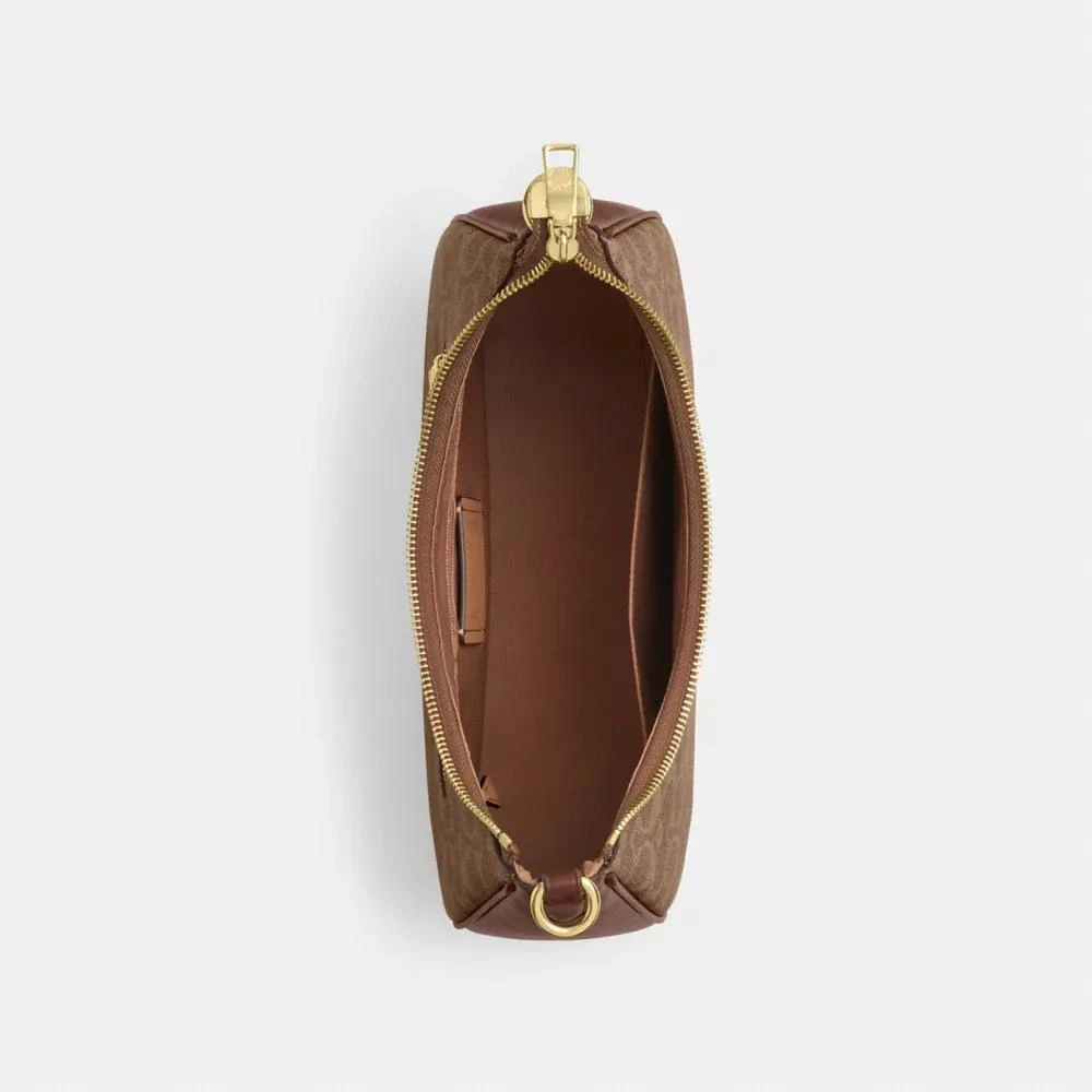Coach Teri Hobo Bag In Signature Canvas 5