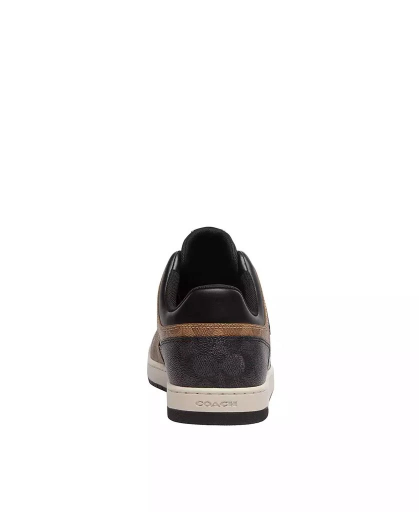 Coach Men's C201 Mixed Signature Lace Up Sneaker 5