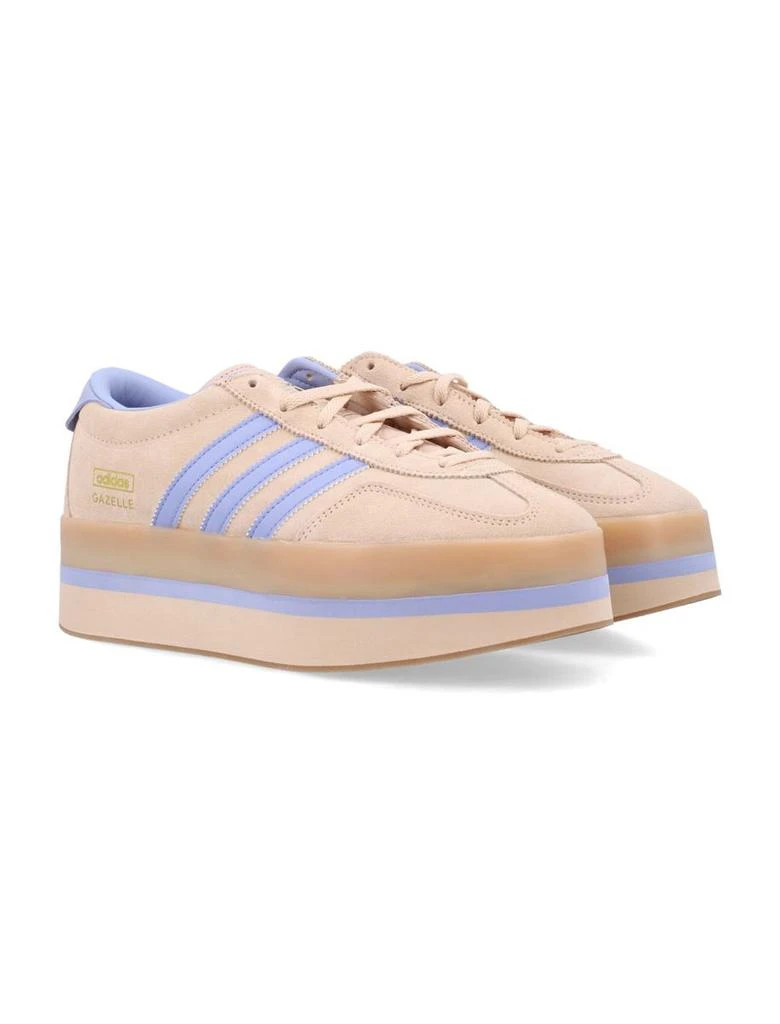 adidas gazelle silver green womens EYTYS Odessa Leather White Sneakers main image 1