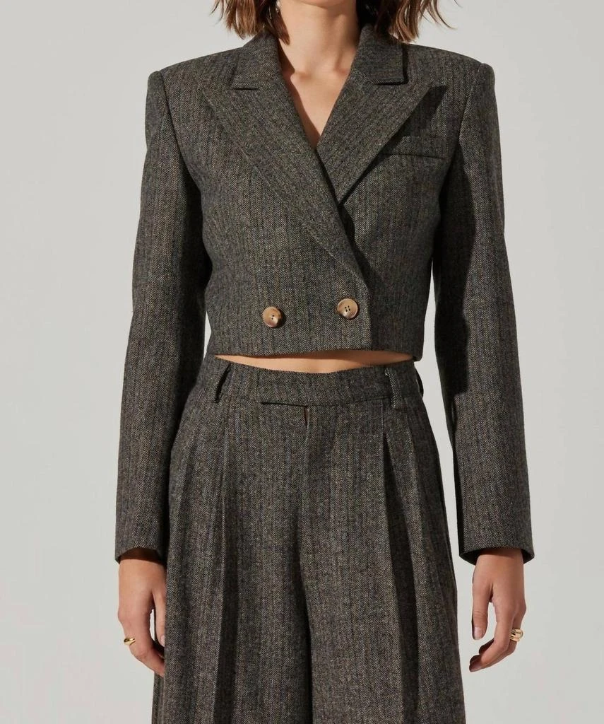 ASTR Astr - Dawson Cropped Blazer 1