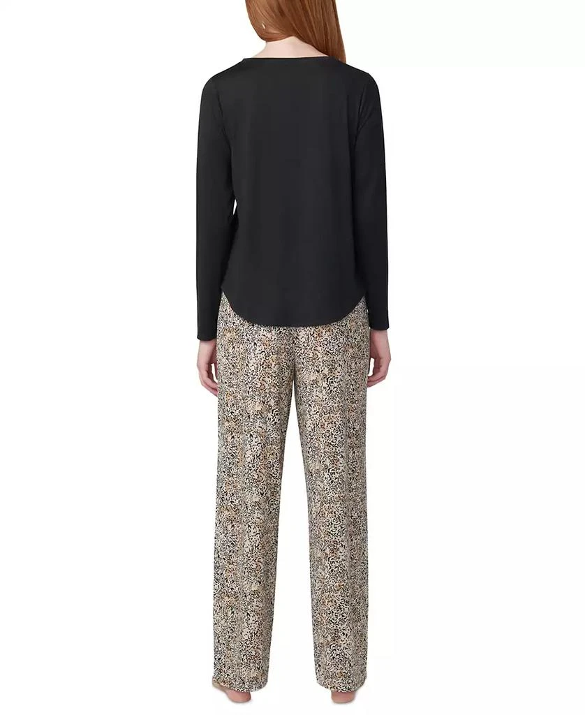 Hue Women's 2-Pc. Timeless Soft Jersey Packaged Pajama Set 2