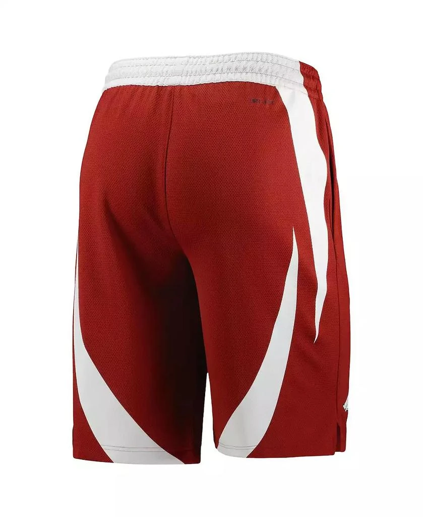 NIKE Men's Crimson Arkansas Razorbacks Replica Team Basketball Shorts 2