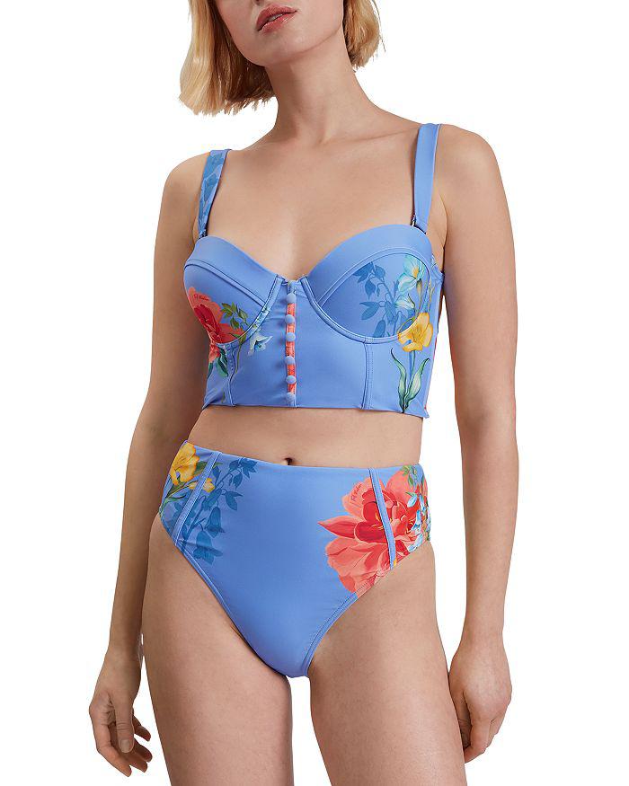 Ted Baker London Lorriee High Waisted Bikini Bottom