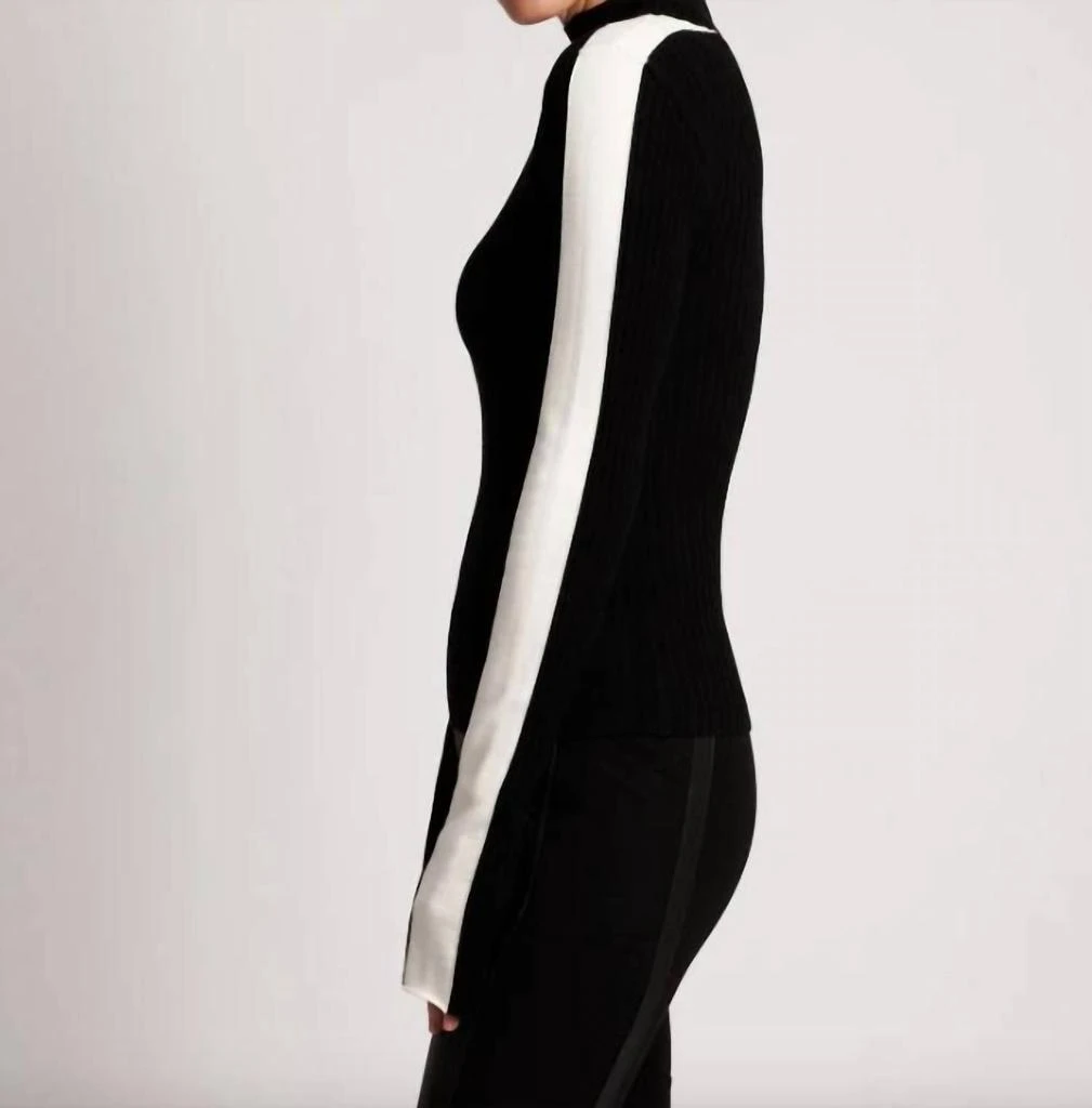 Blanc Noir Blanc Noir - Blair Mock Neck Sweater 3