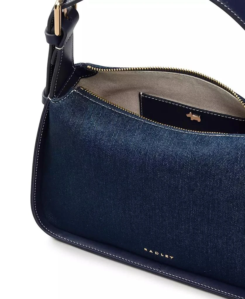 Radley Denim Westwell Lane Indigo Small Zip-Top Grab Bag 5