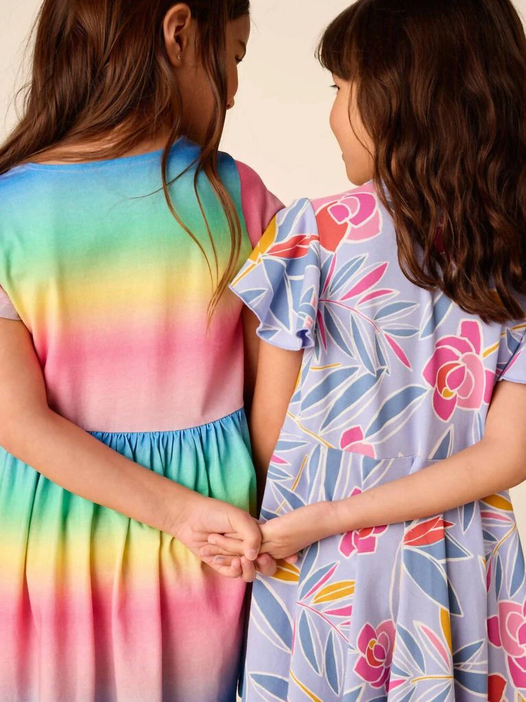 Tea Collection Tea Collection - Kids Girls Flutter Sleeve Twirl Dress 5