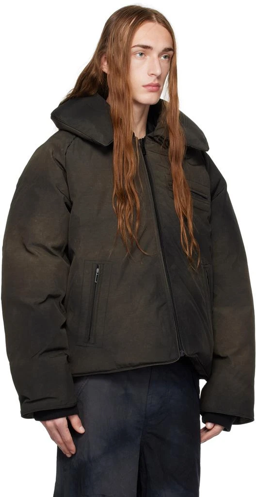 032c Brown Aurora Down Jacket 2