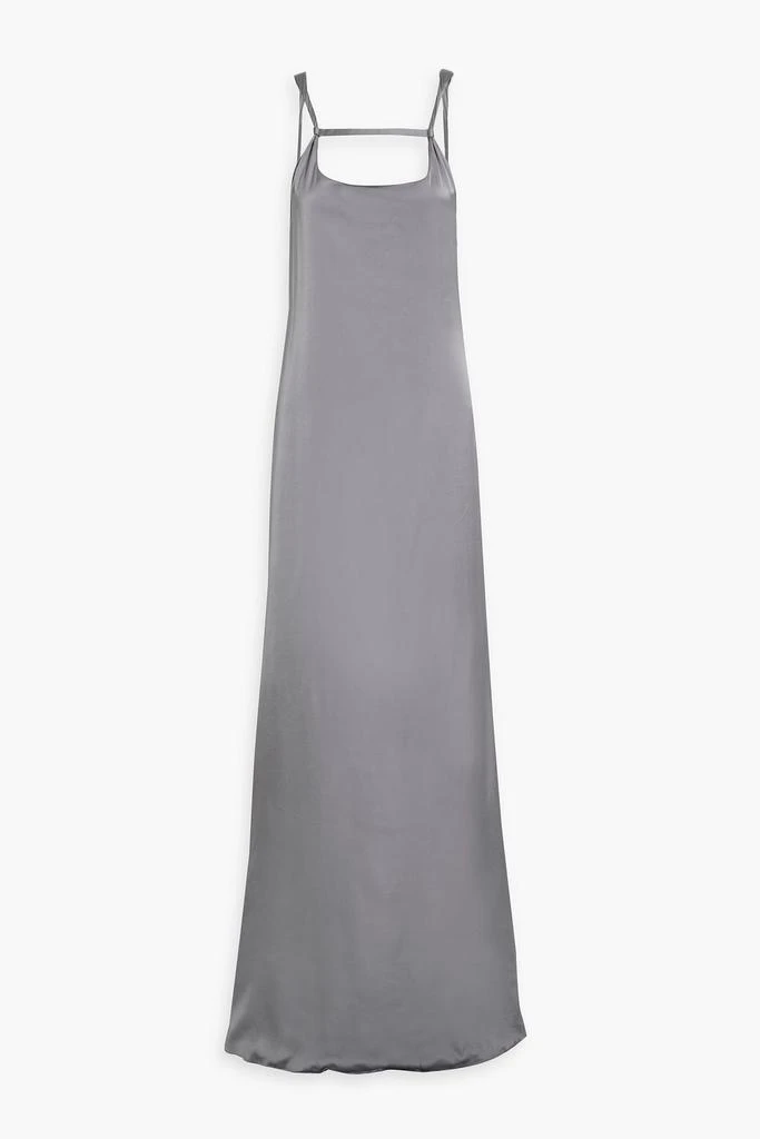Jacquemus Mentalo open-back satin maxi dress 1
