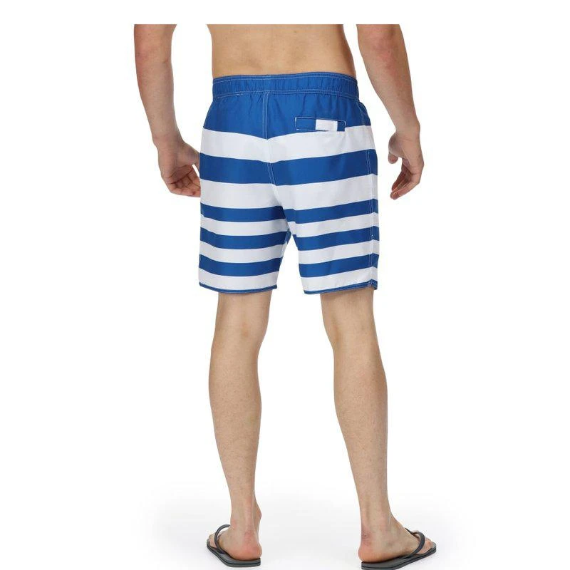 Regatta Mens Hamza Striped Swim Shorts 2