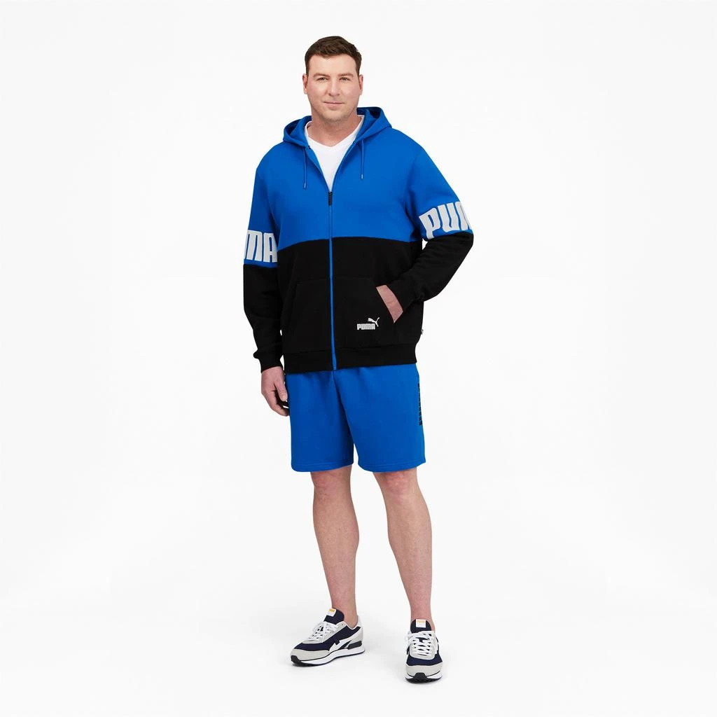 Puma PUMA Men's POWER Logo 8" Training Shorts Big & Tall 1
