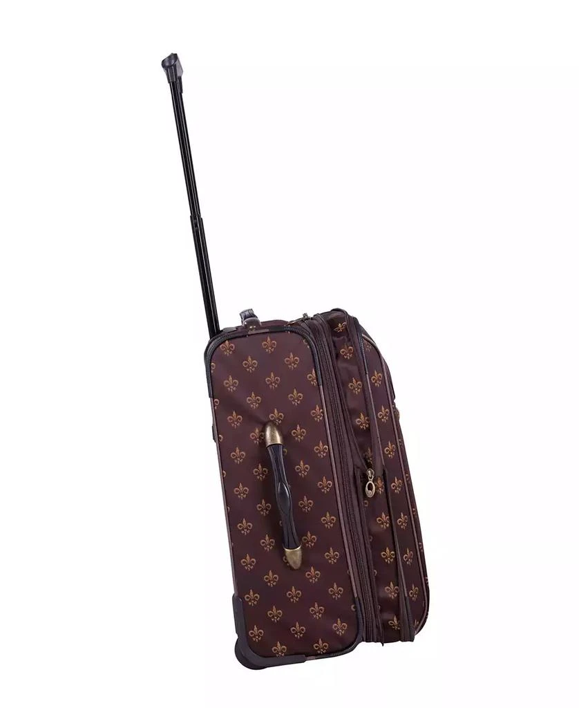 American Flyer Fleur De Lis 4 Piece Luggage Set 14