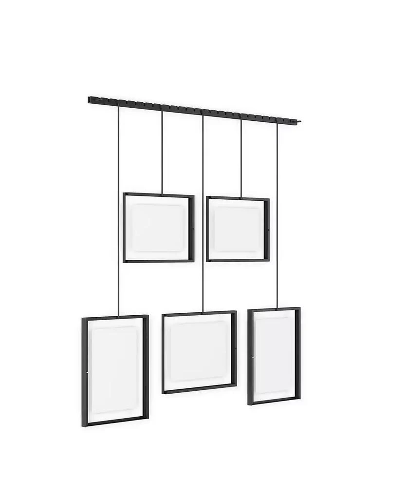 Umbra Exhibit 26" x 27.3" Multi Picture Frame Photo Display, Set of 5 5