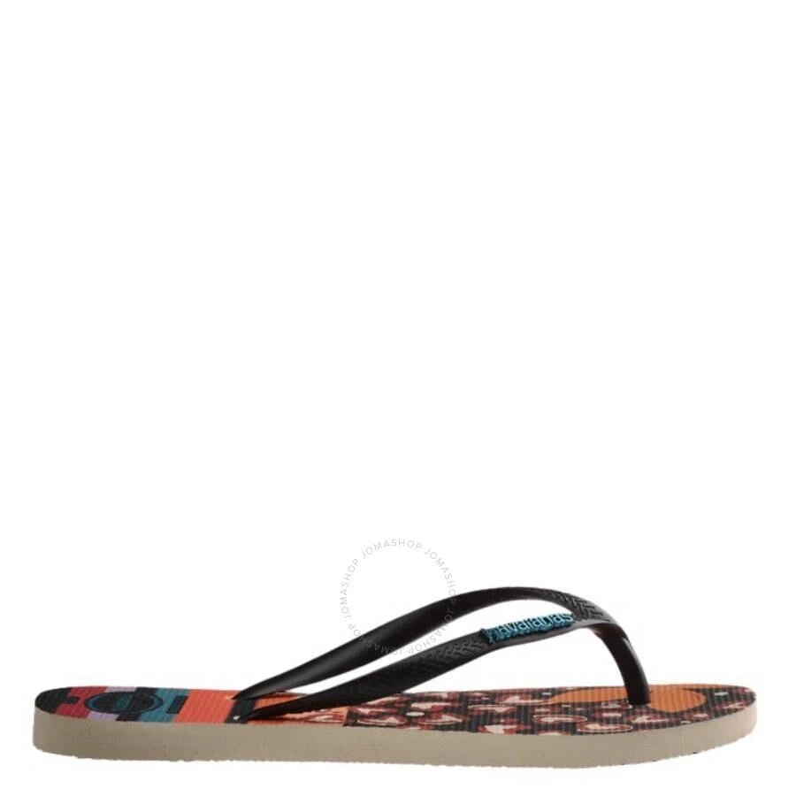Havaianas Slim Patchwork Stripe Flip Flops 1