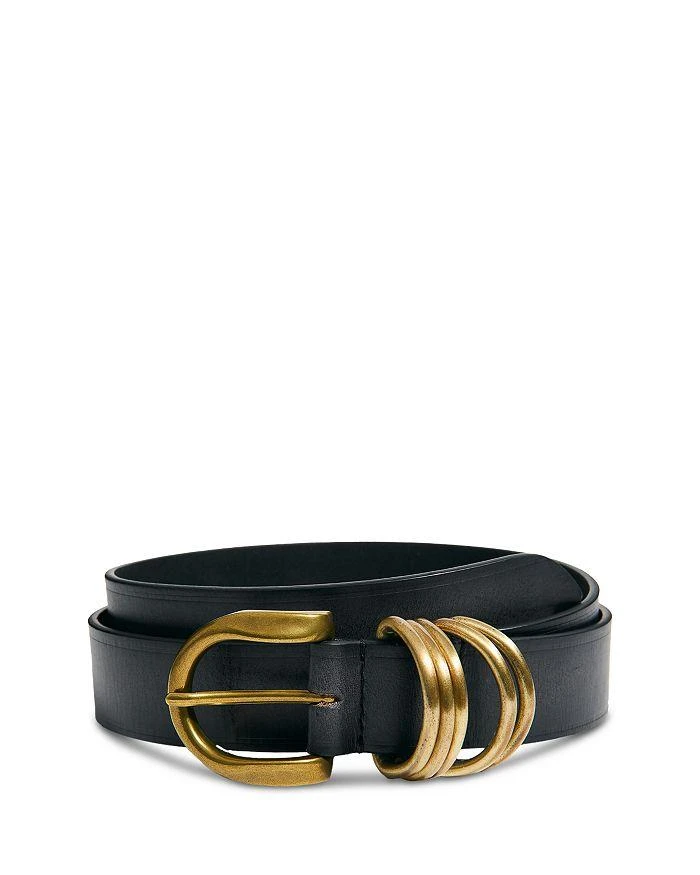 Free People Rori Black Leather Belt Free People Rori Leather Belt | Belk main image 2