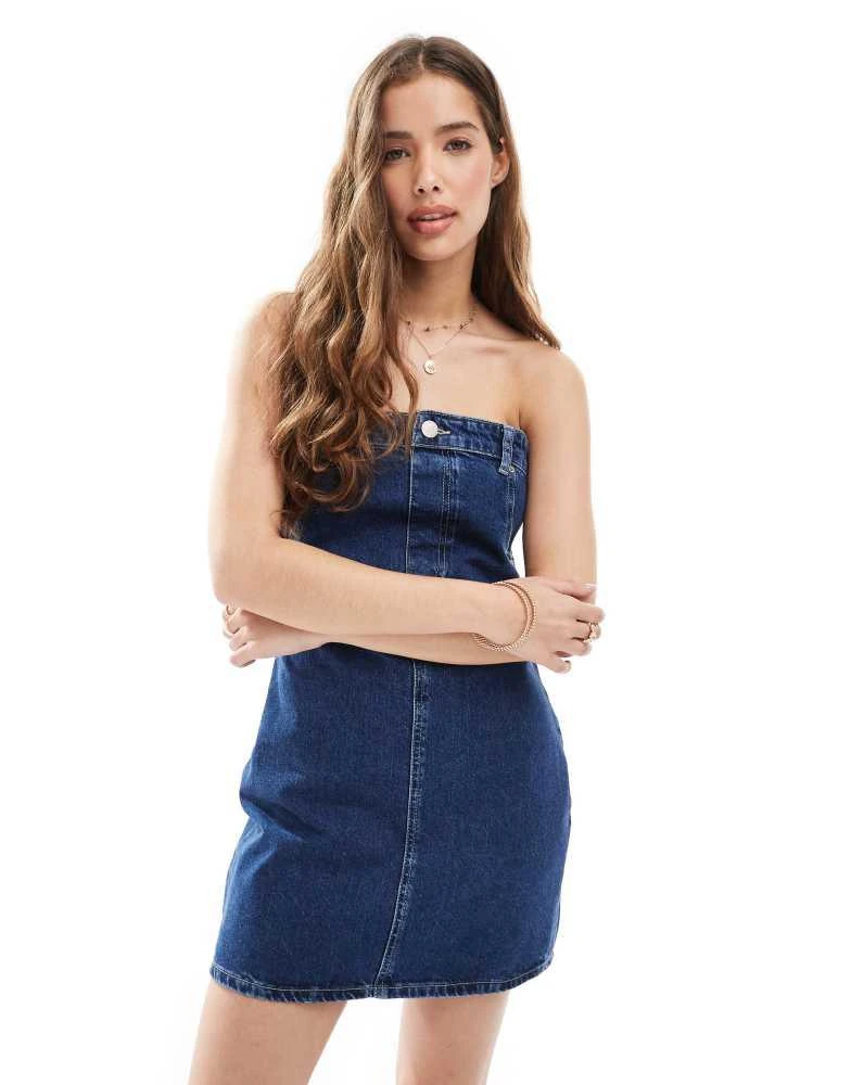 Pull&Bear denim bandeau mini dress in dark blue rinse On Sale Now with Up to 66% Off | Discover Exclusive Deals & Savings at BeyondStyle Authentic Pull&Bear Home|women with Limited-Time Pull&Bear denim bandeau mini dress in dark blue rinse On Sale Now with Up to 66% Off | Discover Exclusive Deals & Savings at BeyondStyle Authentic Pull&Bear Home|women with Limited-Time