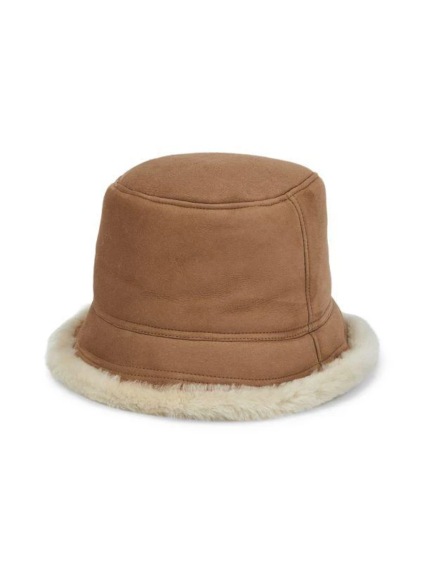 UGG Sheepskin Shearling Bucket Hat 2