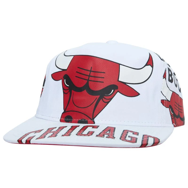 Mitchell & Ness Mitchell & Ness Bulls In Your Face Deadstock Snapback - Men's 1
