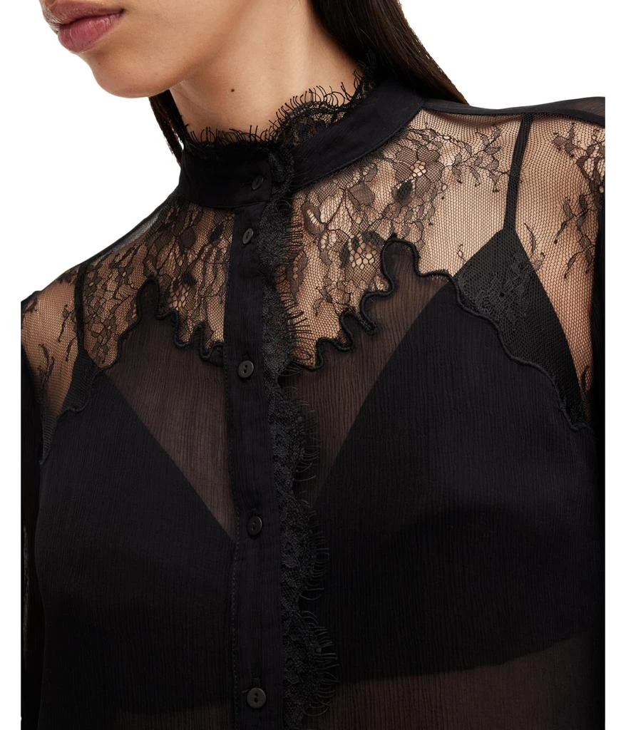 ALL SAINTS Rory Lace Shirt 3