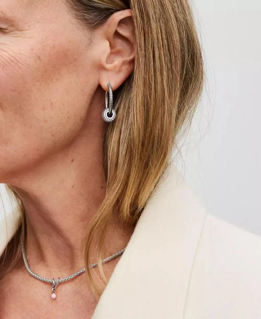 PANDORA Two-Tone Wrapped Heart Charm 5