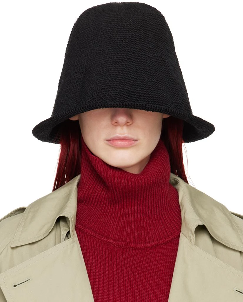 The Row Black Carrol Beach Hat 1