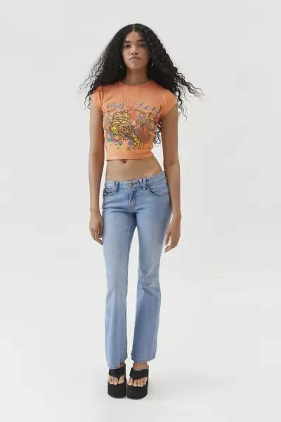 Urban Outfitters Pure Love Tiger Shrunken Baby Tee 2