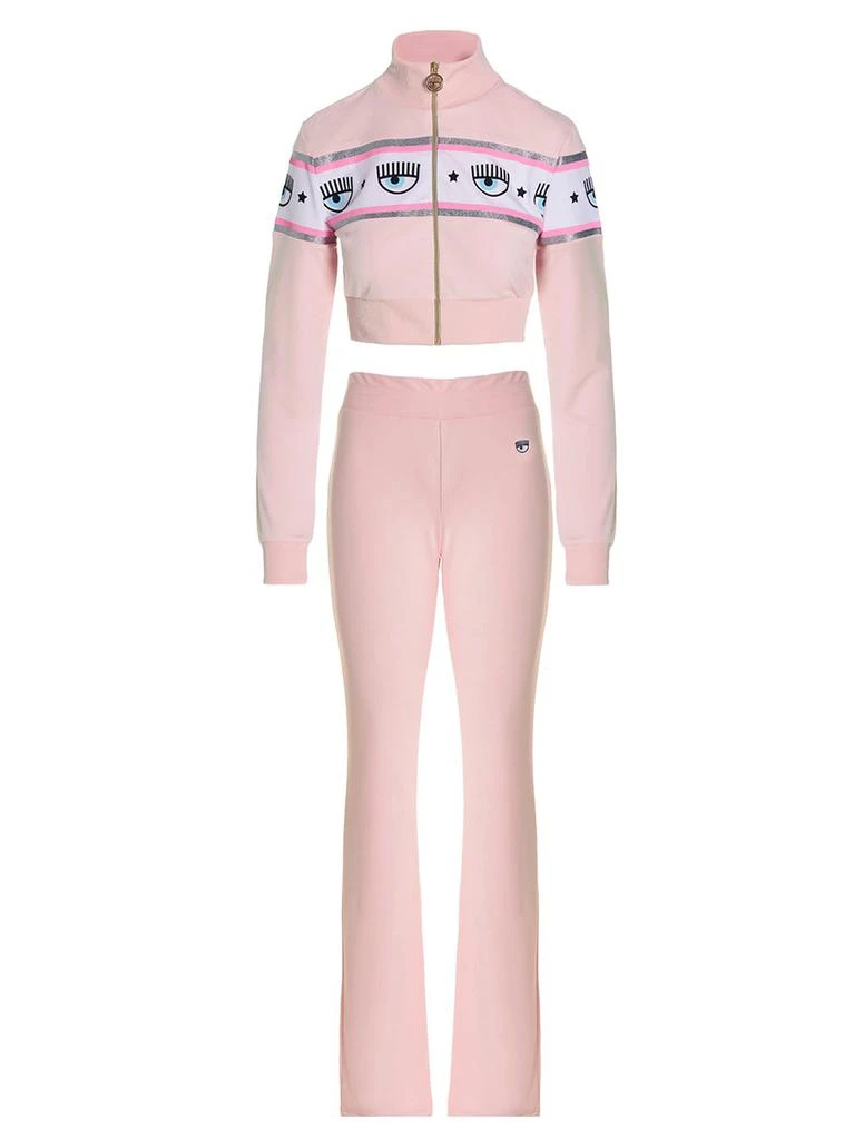 Chiara Ferragni Chiara Ferragni Eye Logo Detailed Tracksuit 5