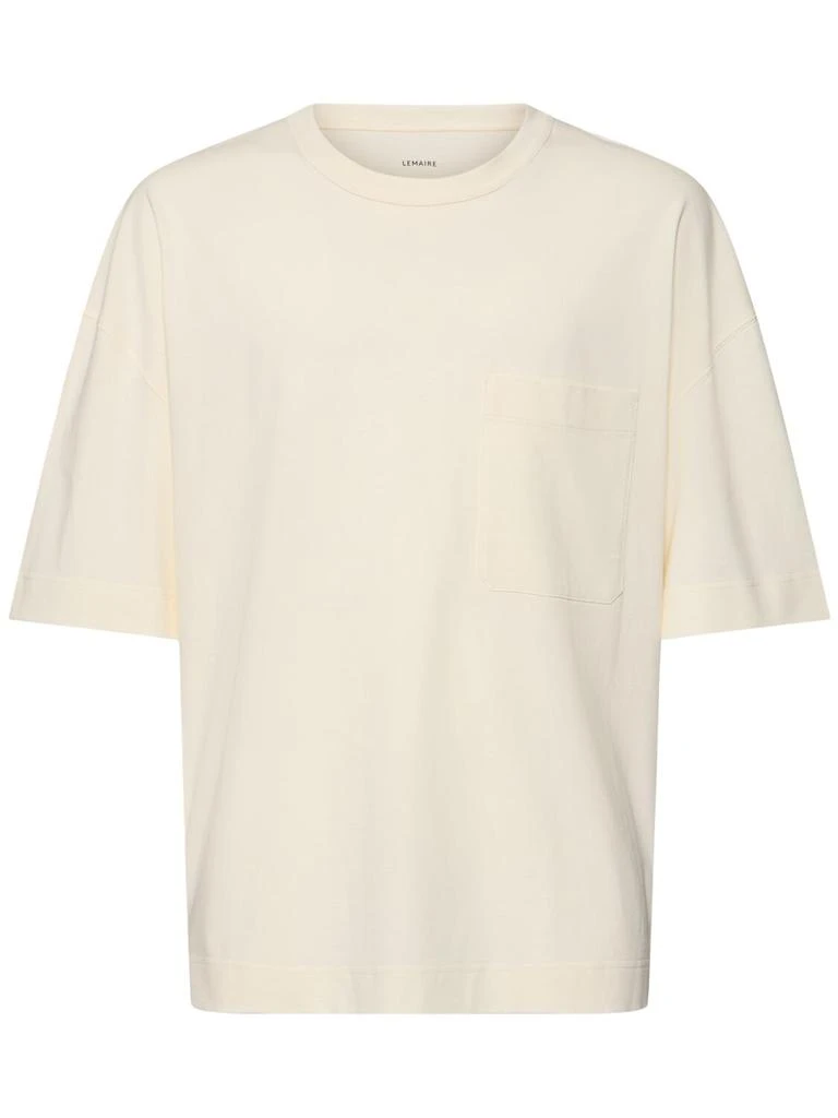 Lemaire Oversize Fit Cotton Jersey T-shirt 1