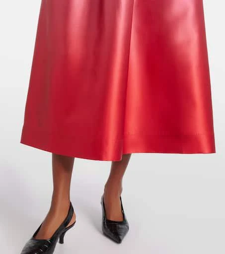 ALÉMAIS Inez ombré satin cocktail dress 5