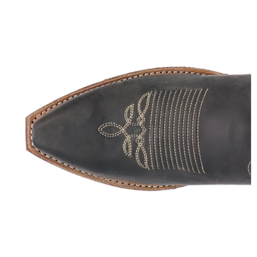 Laredo Carly Embroirdered Snip Toe Pull On Cowboy Boots 4
