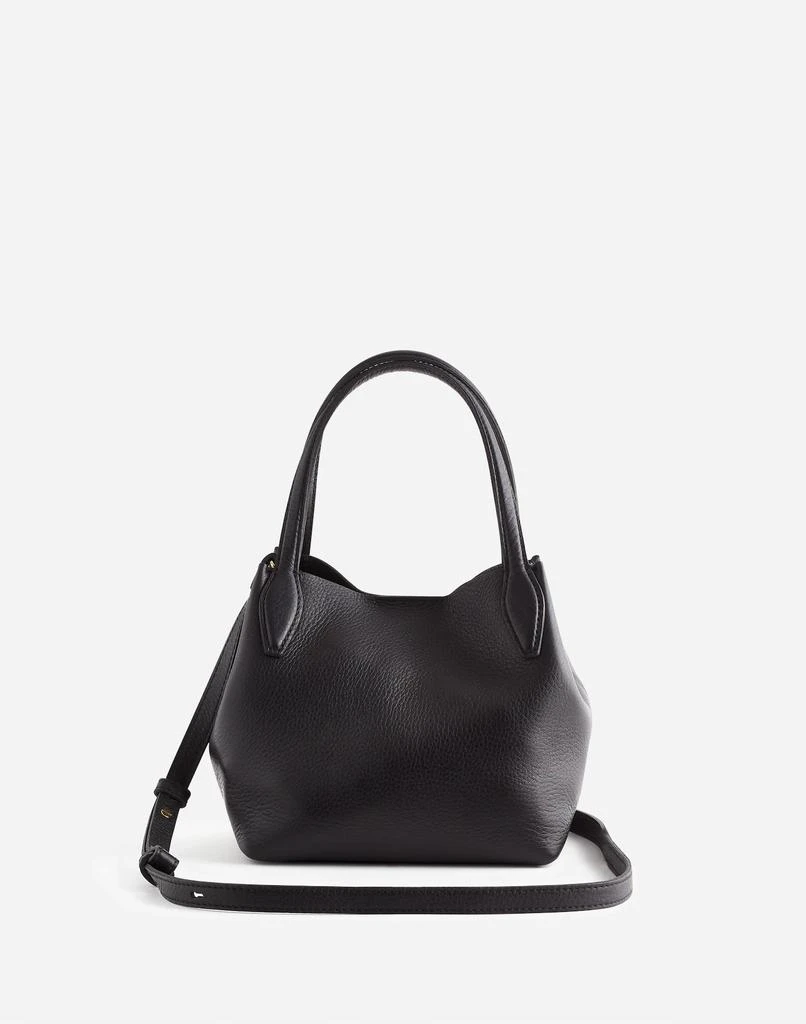 Madewell The Mini Shopper Tote in Soft Grain Pebbled Leather 1