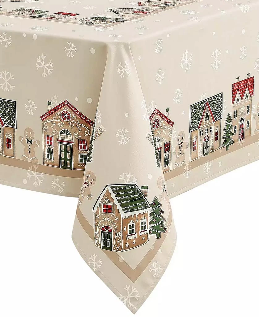 Avanti Gingerbread Village Tablecloth