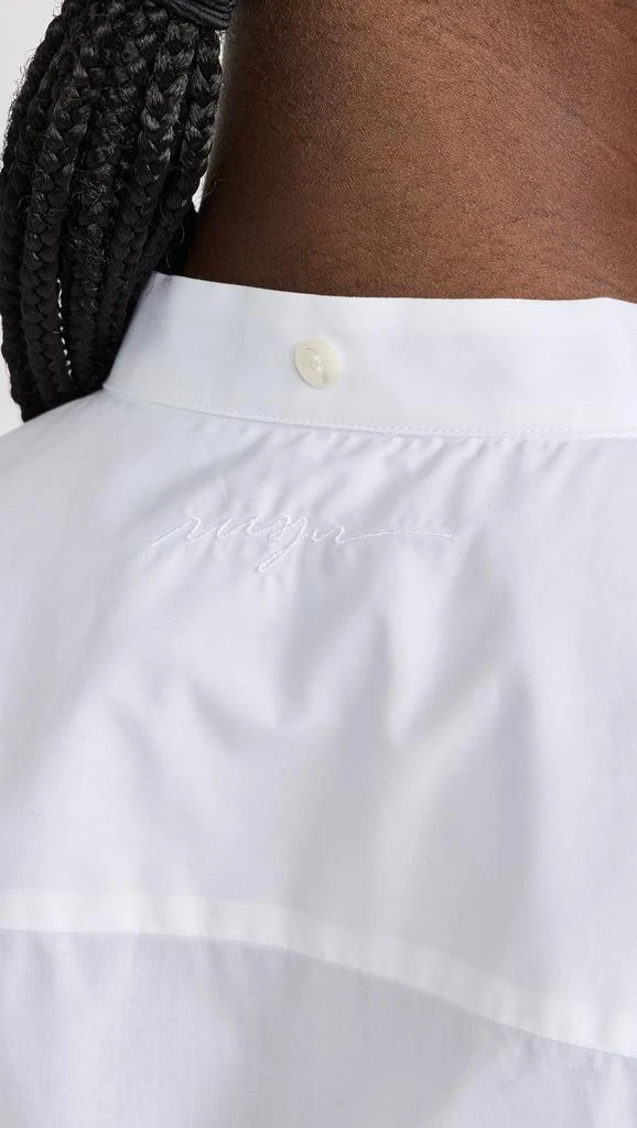 MSGM Embellished Removable Collar Blouse 6