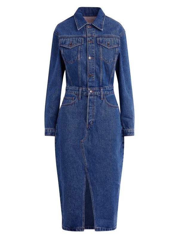Favorite Daughter The City Denim Shirtdress 4