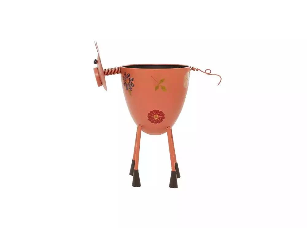 Rosemary Lane Metal Eclectic Planter, 16.20" x 7.80" 2