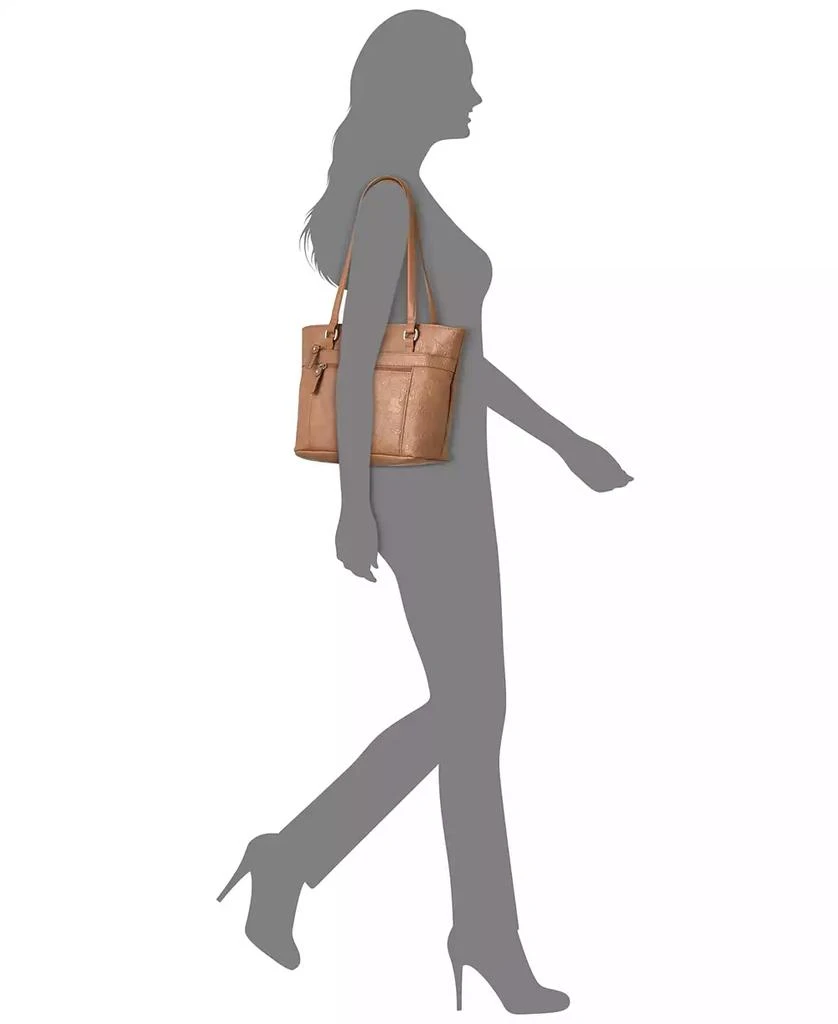 Giani Bernini Faux Leather Tooling Tote, Created for Macy's 5