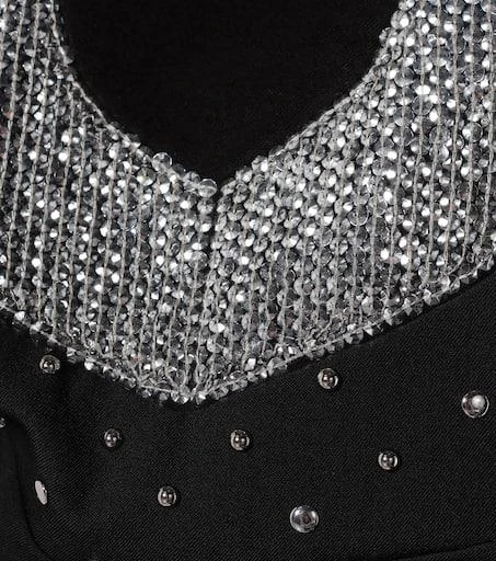 Isabel Marant Valia embellished wool top 4