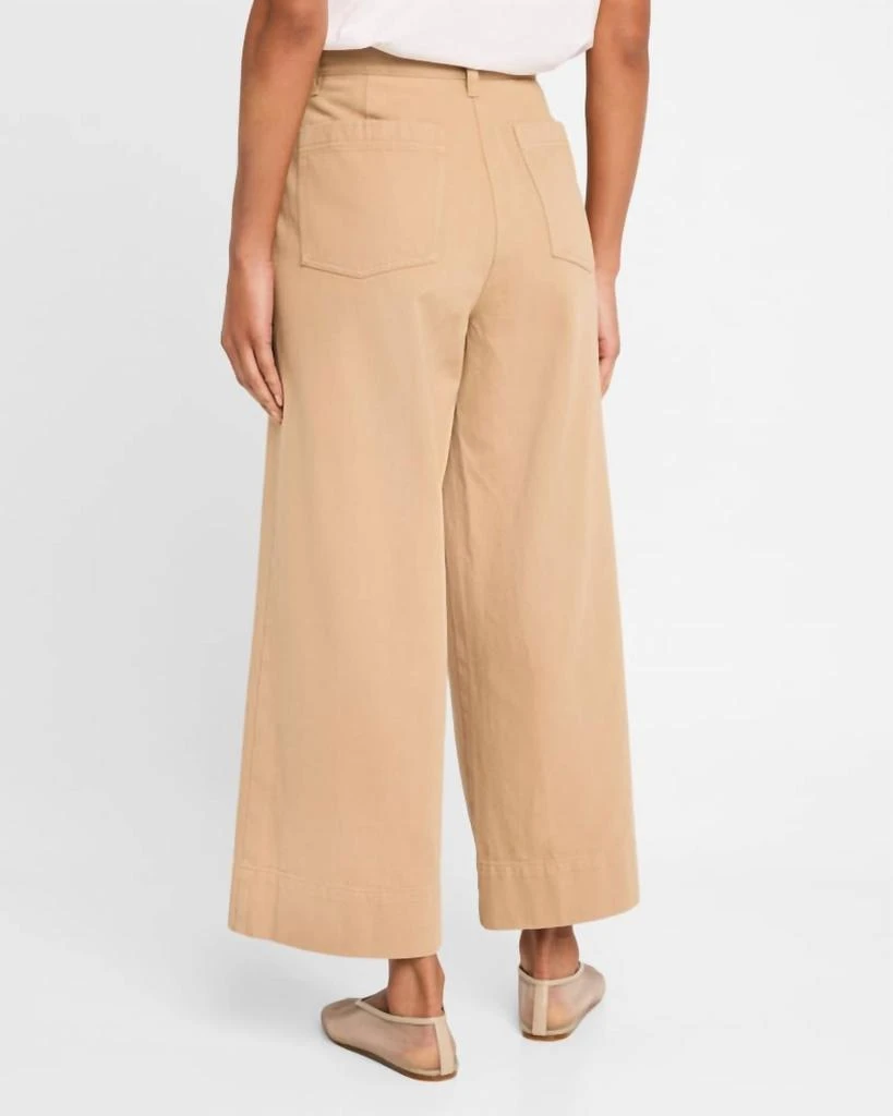 Eileen Fisher Eileen Fisher - Cropped Wide-leg Organic Cotton Pants 3